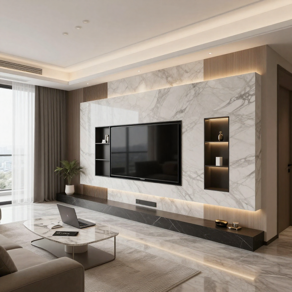 Successful interior design project